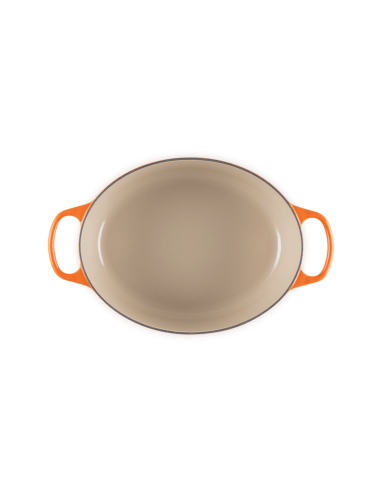 Cocotte Ovale En Fonte Emaillée 31cm Volcanique