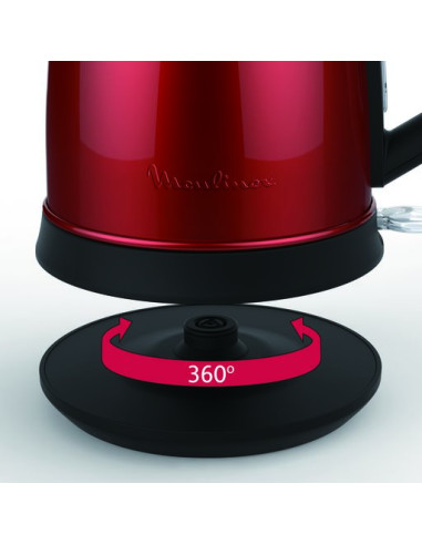 Bouilloire Subito Select 2400W 1.7L Rouge