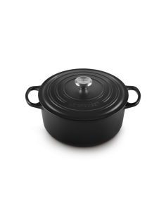 Cocotte Ronde En Fonte Emaillée 28cm Cerise 2