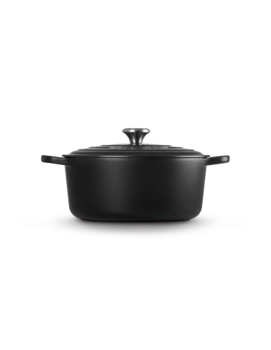 Cocotte Ronde En Fonte Emaillée 28cm Cerise