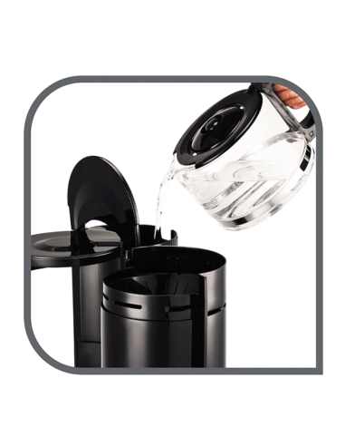 Cafetière Uno 12 Tasses Noir