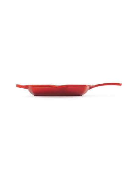 Skillet Carré En Fonte Emaillée 26cm Cerise
