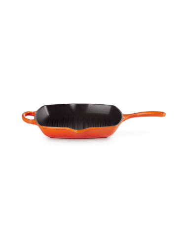 Skillet Carré En Fonte Emaillée 26cm Volcanique
