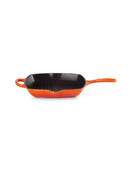 Skillet Carré En Fonte Emaillée 26cm Volcanique