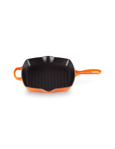 Skillet Carré En Fonte Emaillée 26cm Volcanique