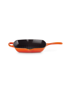 Skillet Carré En Fonte Emaillée 26cm Volcanique