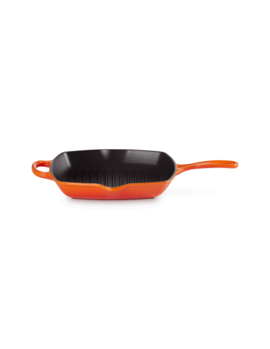 Skillet Carré En Fonte Emaillée 26cm Volcanique