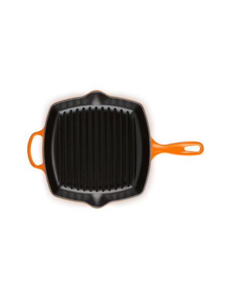 Skillet Carré En Fonte Emaillée 26cm Volcanique