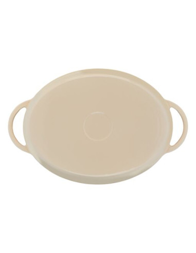 Faitout 34x26cm Fonte Lov Beige