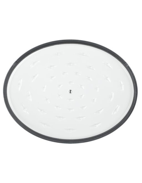 Faitout 34x26cm Fonte Lov Beige