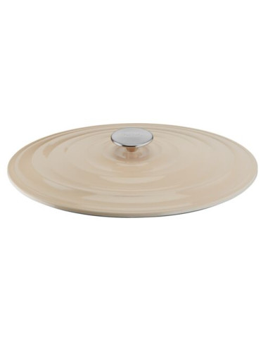 Faitout 34x26cm Fonte Lov Beige