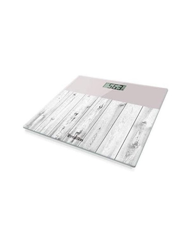 Pese-Personne Electronique Wood Home Grey