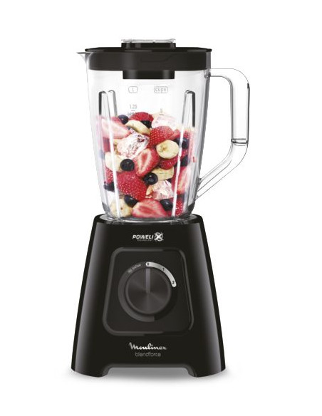 Blender 600W Avec Deuxième Bol Gratuit Noir