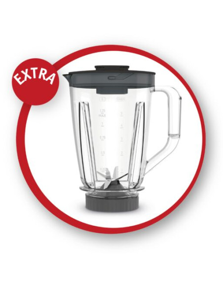 Blender 600W Avec Deuxième Bol Gratuit Noir