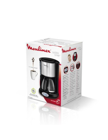 Cafetière Principio Program 10 à 15 tasses Noir