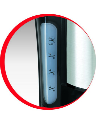 Cafetière Principio Program 10 à 15 tasses Noir