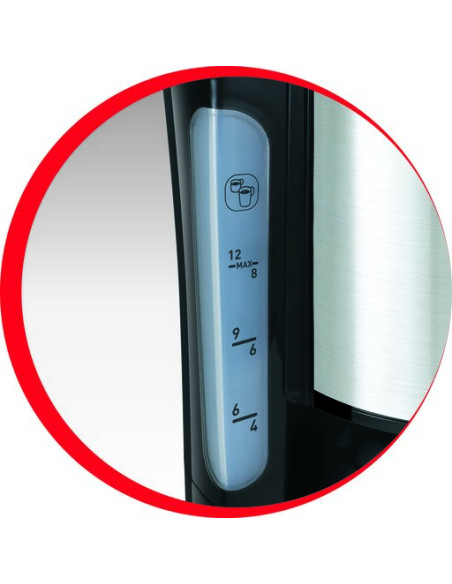 Cafetière Principio Program 10 à 15 tasses Noir