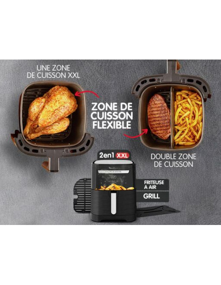 Friteuse Sans Huile Easy Fry & Grill XXL Noir