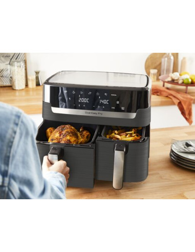 Friteuse sans huile Dual Easy Fry & Grill
