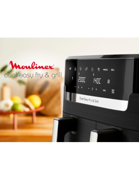 Friteuse sans huile Dual Easy Fry & Grill