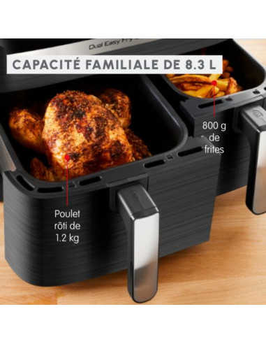 Friteuse sans huile Dual Easy Fry & Grill