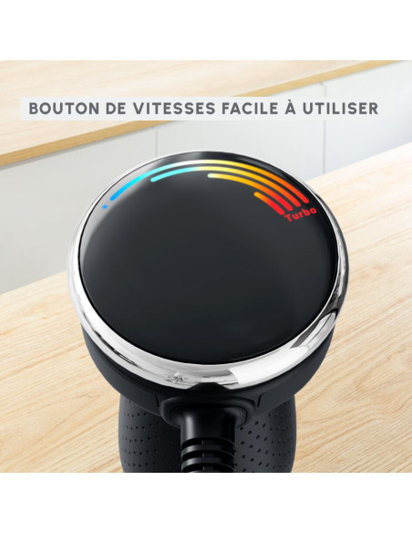 Mixeur Plongeant QuickChef 3en1 1000W