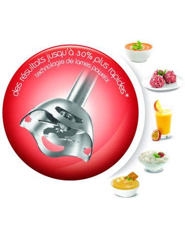 Mixeur Plongeant QuickChef 3en1 1000W