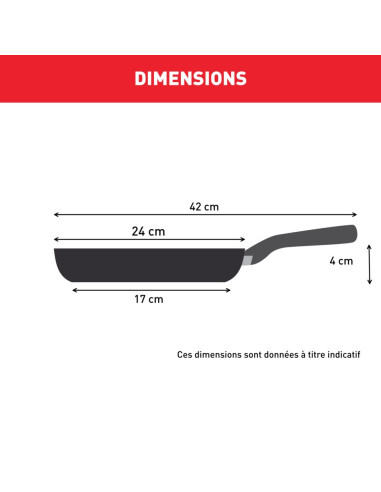 Poêle 28cm Access G6