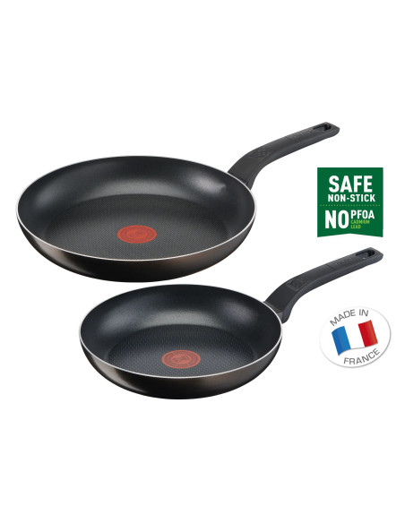 Extra Cook & Clean Set 2 poêles 24/28 cm