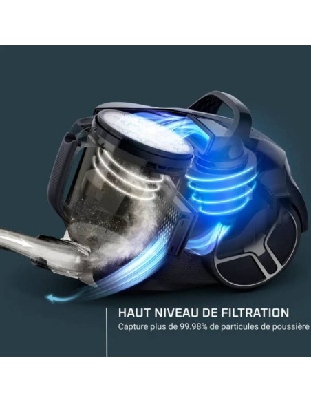 Aspirateur Sans Sac ROWENTA Compact Power XXL 900W Rouge