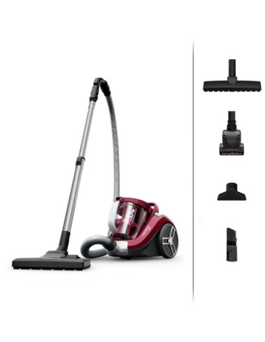 Aspirateur Sans Sac ROWENTA Compact Power XXL 900W Rouge