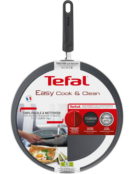 Crêpière 34cm Easy Cook & Clean + Répartiteur Galettière