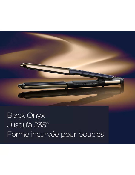 Lisseur Cheveux Black Onyx 2 en 1