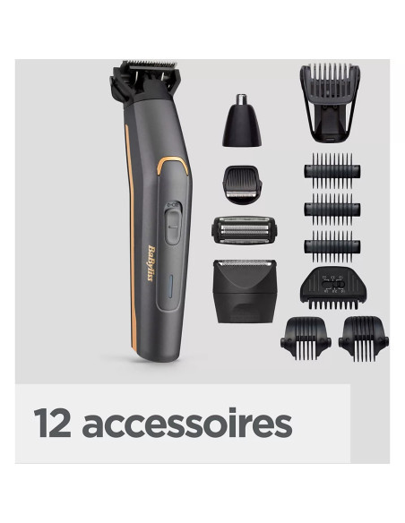 Tondeuse MultiUsage 12 en 1 Graphite Precision