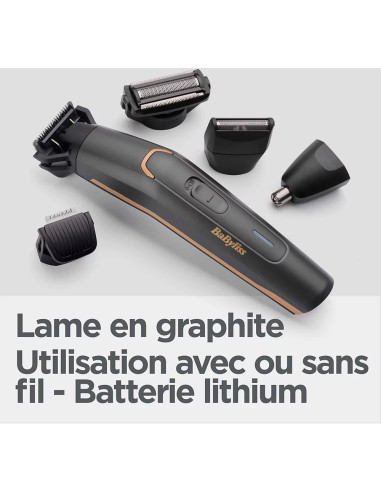 Tondeuse MultiUsage 12 en 1 Graphite Precision