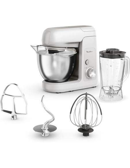 Robot Pétrin MasterChef 1100W Bake Partner Gris