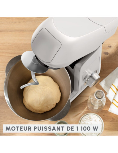 Robot Pétrin MasterChef 1100W Bake Partner Gris