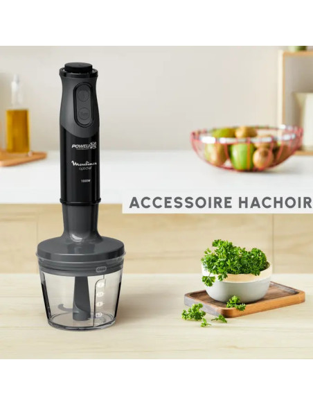 Mixeur Plongeant OptiChef 3en1 1000W