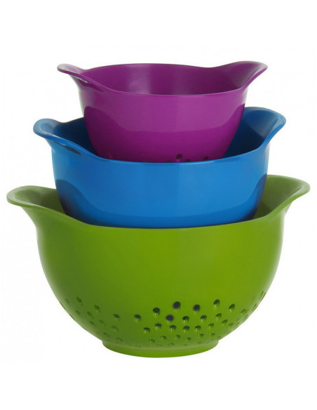 Ensemble de 3 passoires