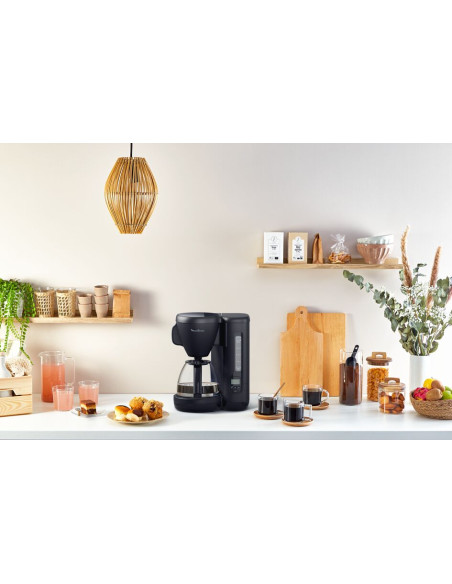 Cafetière Morning Program 15 tasses Noir