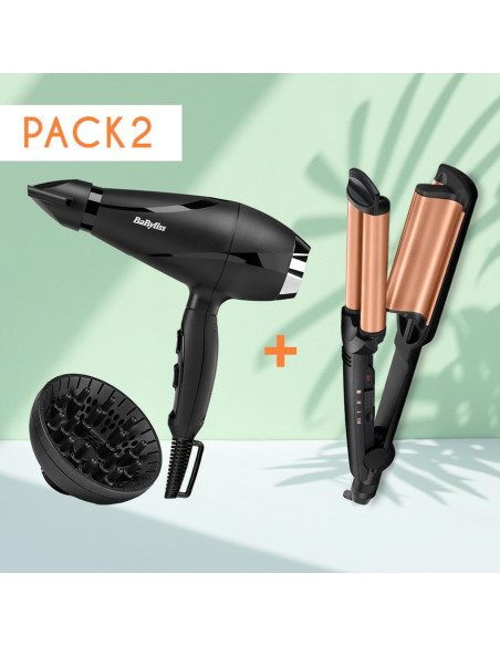 Pack Seche Cheveux + Boucleur Deep Waves