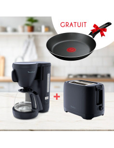 Pack Petit Déj : Cafetière + Grille-pain + Poêle