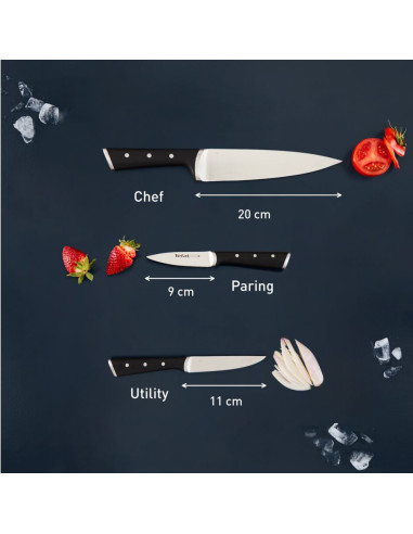 Couteau Ice Force Set de 3 (9, 12, 15cm)