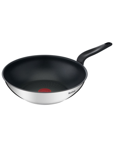 Wok Inox 28cm Primary Avec Revêtement