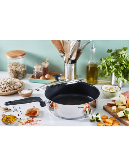 Sauteuse Inox 24cm Primary Avec Revêtement