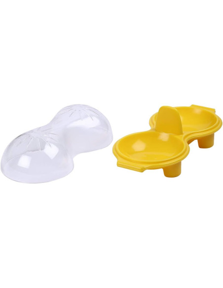 Pocheuse à Oeufs Double en Silicone