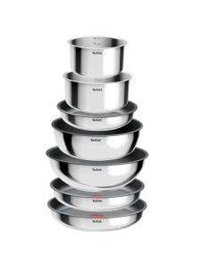 Batterie de cuisine Tefal Ingenio Cook Eat Inox 15 pièces 2