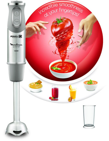 Mixeur à main QuickChef – Batteur sans accessoires, 1 accessoire Gris