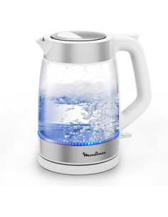 BOUILLOIRE ELECTRIQUE 1.7L + VERRE TRANSPARENT