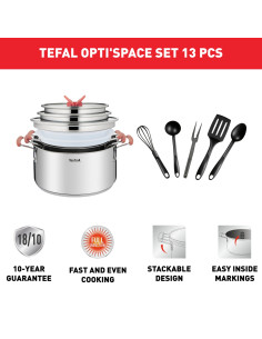 Batterie de Cuisine Tefal 13 Pièces 2